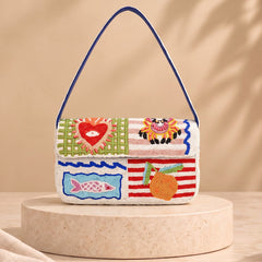 Coastal Bead Story Shoulder Bag