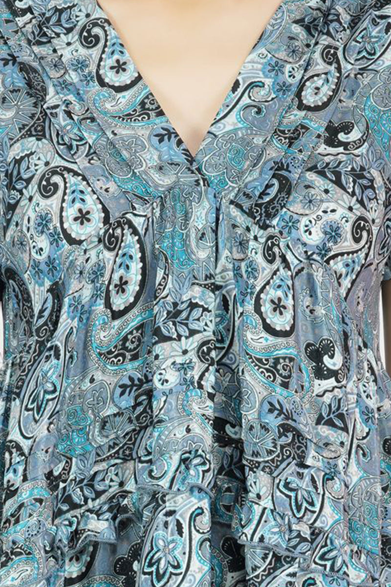 Sofia Paisley Mini Dress