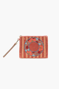 Luxury Velvet Alphabet Pouch