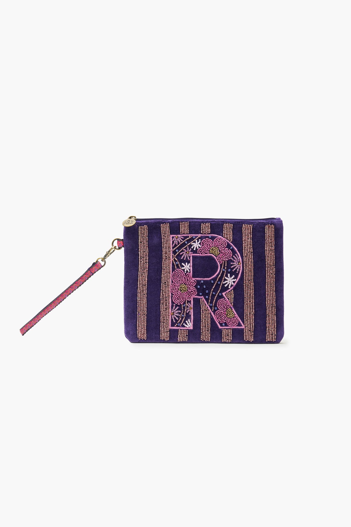 Luxury Velvet Alphabet Pouch