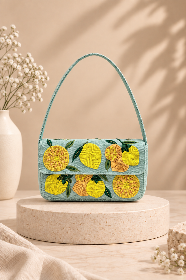 Novelty Beaded Shoulder Bag