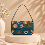 Ocean Charm Fully Beaded Shoulder Bag