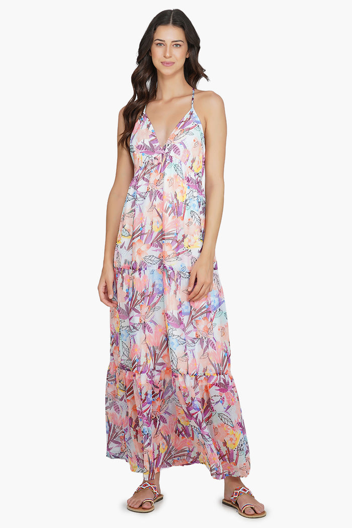 Passion Flower Maxi Dress