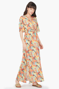 South African Style Maxi Wrap Dress
