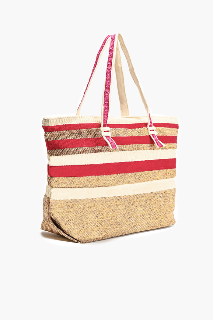 Cinnabar Glitter Tote