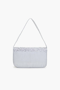 Daisy Delight Beaded Clutch