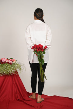 Women Love Valentine Baggy Shirt