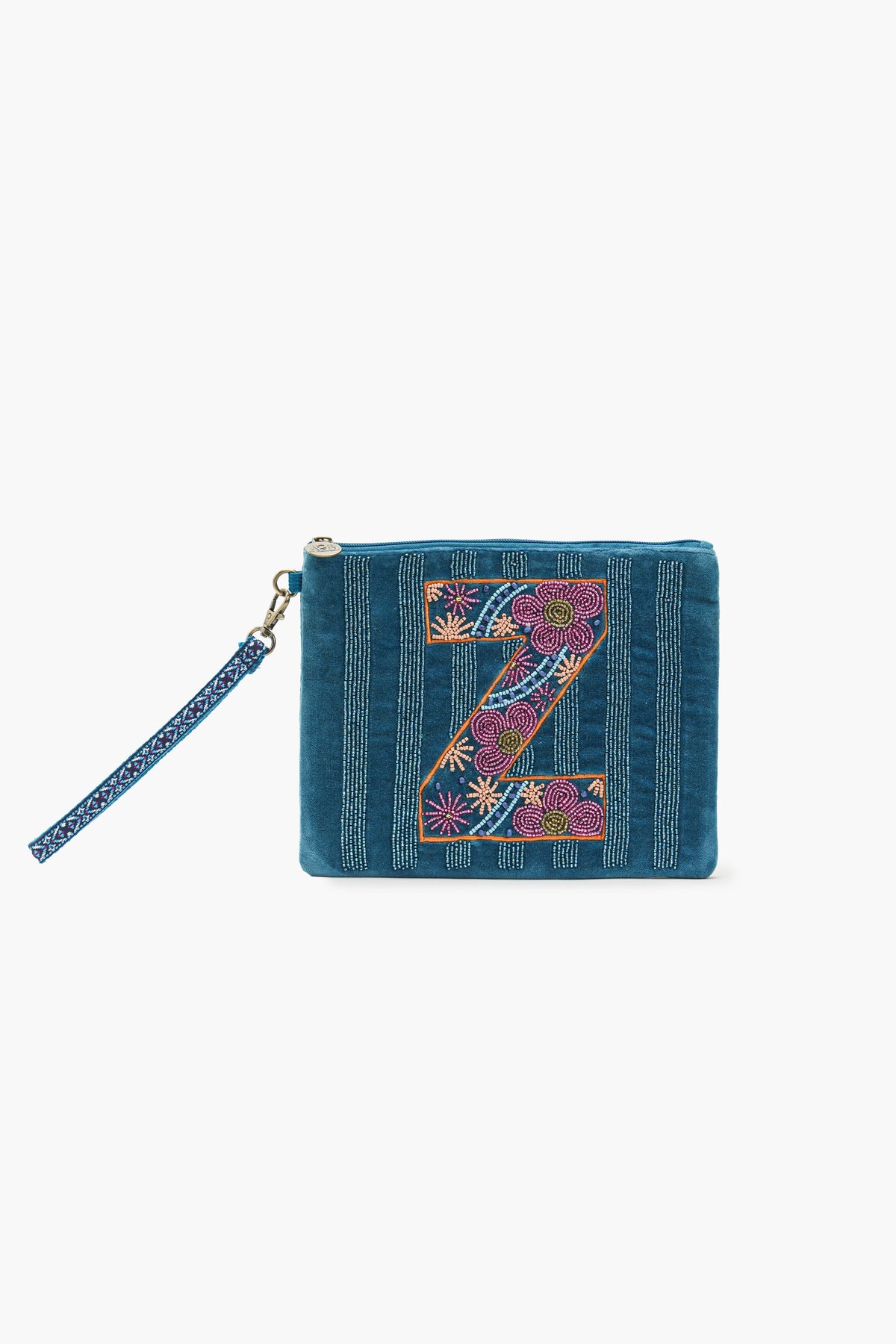 Luxury Velvet Alphabet Pouch