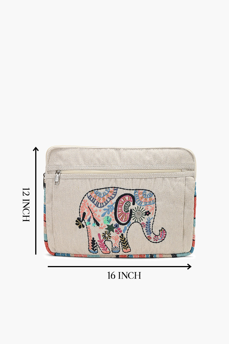 Enchanted Elephant Laptop Sleeve