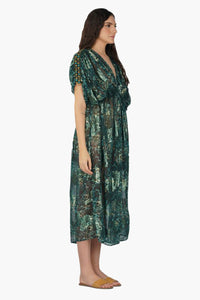 Nevada Tiger Lurex Beach Dress