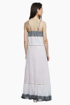 Twilight Tulle Tiered Maxi Dress