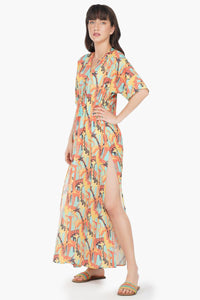 South African Style Maxi Wrap Dress