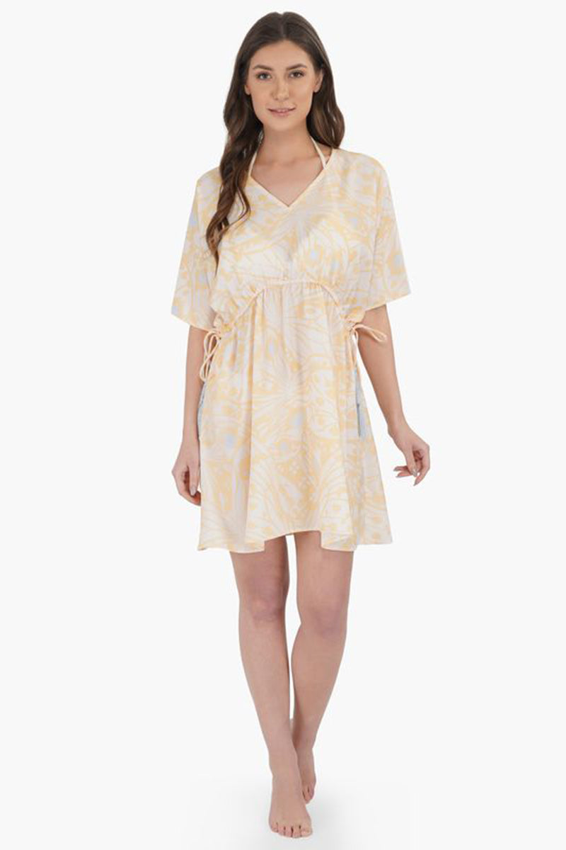 Afterglow Butterfly Kimono Dress
